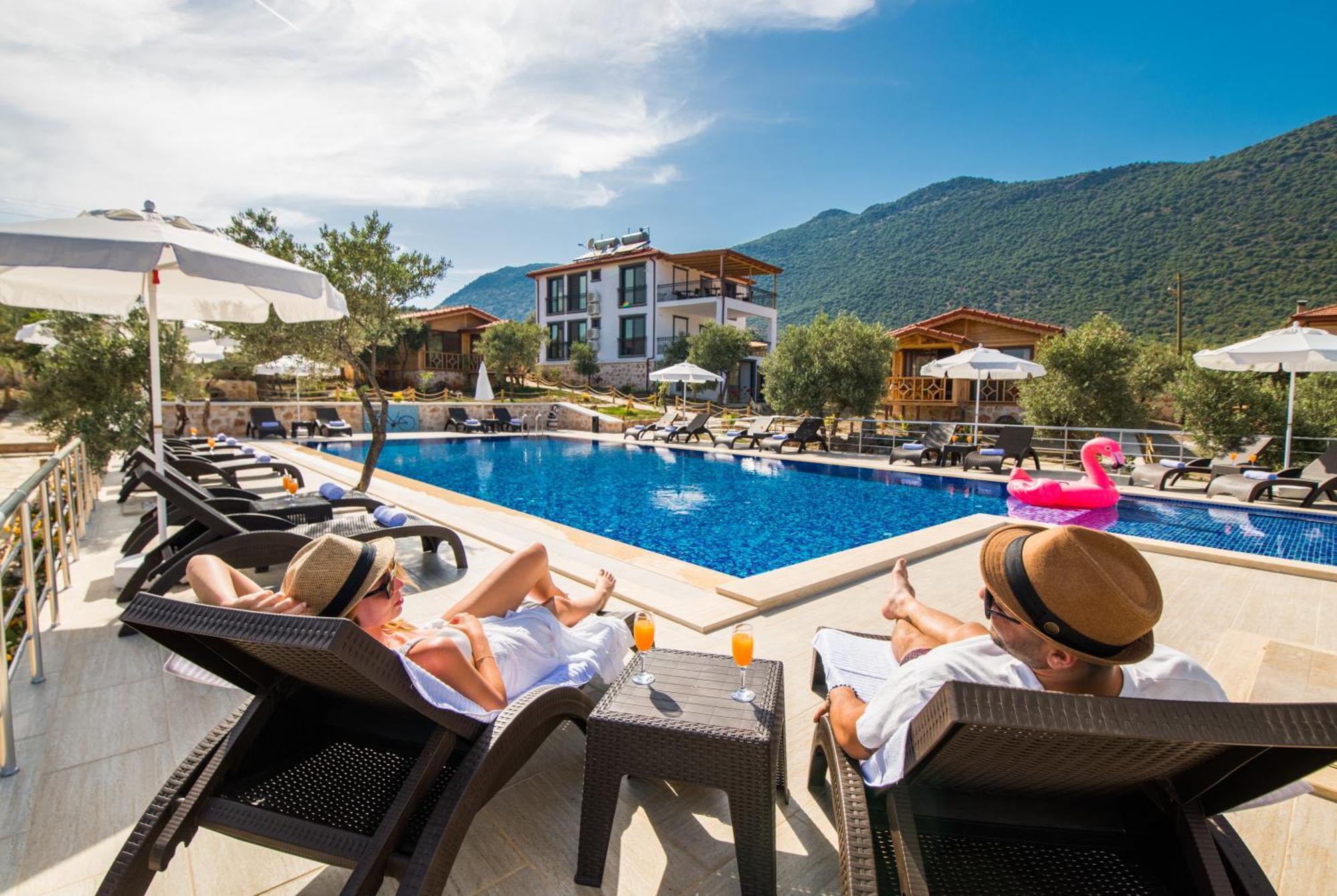 Doganin Ruhu Hotel & Bungalow Каш Экстерьер фото
