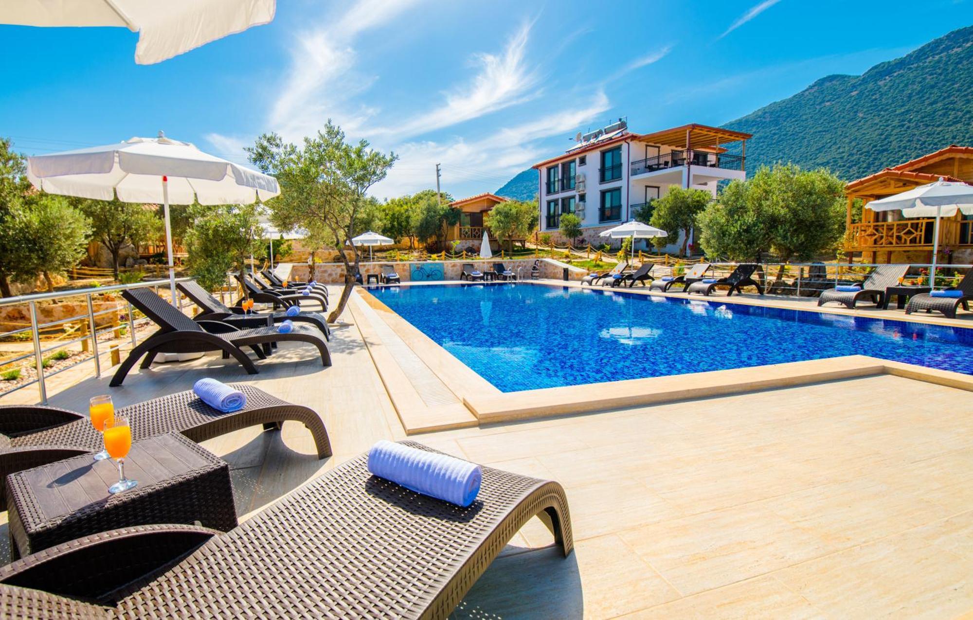 Doganin Ruhu Hotel & Bungalow Каш Экстерьер фото